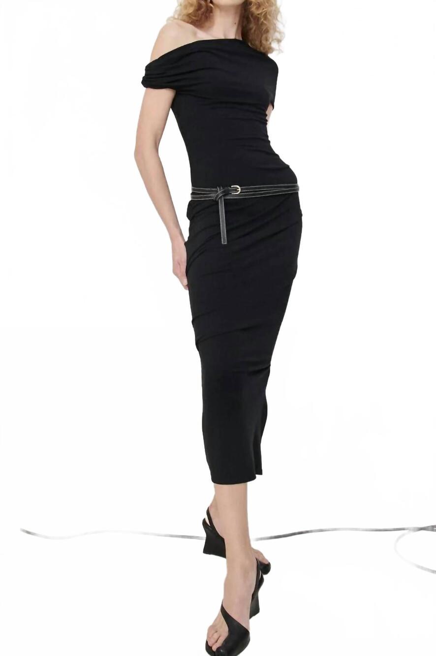 NEW PARIS GEORGIA ida dress in black